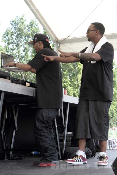 DJ RASHAD AND DJ SPINN - 2012-05-27 - PARIS - Parc de la Villette - 